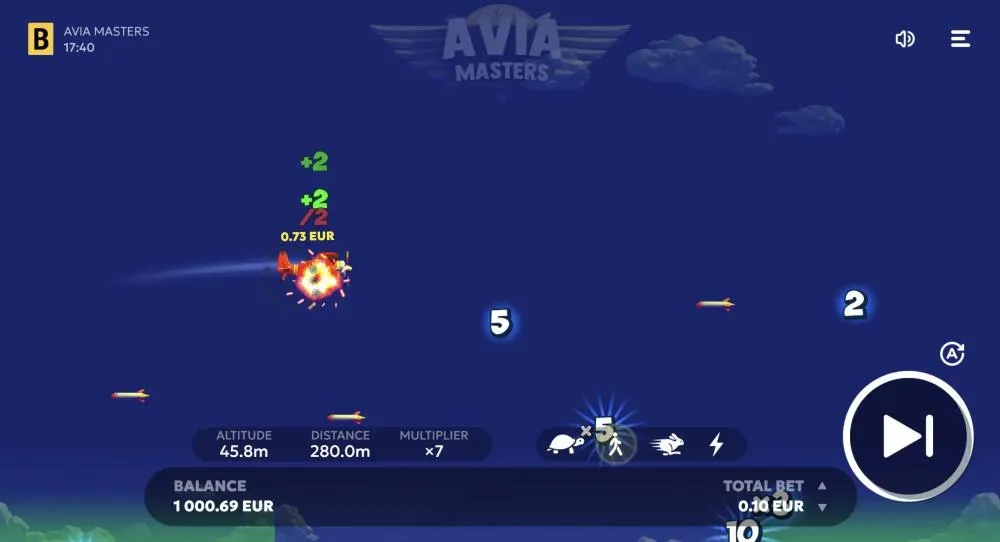Come si gioca ad Aviamasters BGaming?